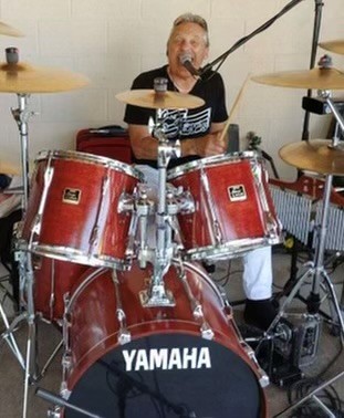 Jamming on the patio